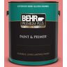 BEHR PREMIUM PLUS 1 gal. #160B-5 Candy Mix Semi-Gloss Enamel Exterior Paint & Primer