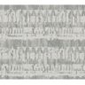 Seabrook Designs Ibiza Metallic Silver, Grey, and Off-White Faux Paper Strippable Roll (Covers 56.05 sq. ft.)