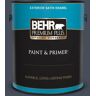 BEHR PREMIUM PLUS 1 gal. #MQ5-10 Secret Society Satin Enamel Exterior Paint & Primer