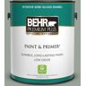 BEHR PREMIUM PLUS 1 gal. #700F-4 Pinedale Shores Semi-Gloss Enamel Low Odor Interior Paint & Primer