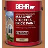 BEHR 1 gal. #SC-533 Cedar Naturaltone Satin Interior/Exterior Masonry, Stucco and Brick Paint