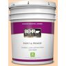 BEHR PREMIUM PLUS 5 gal. #280A-3 Delicious Melon Eggshell Enamel Low Odor Interior Paint & Primer