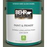 BEHR PREMIUM PLUS 1 gal. #N390-6 Laurel Garland Semi-Gloss Enamel Low Odor Interior Paint & Primer