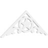 Ekena Millwork 1 in. x 48 in. x 18 in. (9/12) Pitch Austin Gable Pediment Architectural Grade PVC Moulding