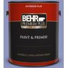 BEHR PREMIUM PLUS 1 gal. #610B-4 Intuitive Flat Exterior Paint & Primer