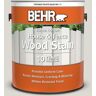 BEHR 1 gal. #GR-W11 Silver Ash Solid Color House and Fence Exterior Wood Stain