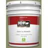 BEHR PREMIUM PLUS 5 gal. #S370-5 Pesto Paste Flat Low Odor Interior Paint & Primer