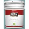 BEHR PREMIUM PLUS 5 gal. #S440-4 Tower Bridge Flat Low Odor Interior Paint & Primer