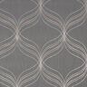 Boutique Optical Geo Grey Unpasted Removable Strippable Vinyl Wallpaper