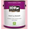 BEHR PREMIUM PLUS 1 gal. #120B-4 Old Fashioned Pink Eggshell Enamel Low Odor Interior Paint & Primer