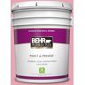 BEHR PREMIUM PLUS 5 gal. #P140-3 Love at First Sight Eggshell Enamel Low Odor Interior Paint & Primer