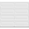 Clopay Classic Collection 8 ft. x 7 ft. 18.4 R-Value Intellicore Insulated Solid White Garage Door