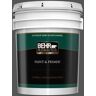 BEHR PREMIUM PLUS 5 gal. #QE-62 Maximum Gray Semi-Gloss Enamel Exterior Paint & Primer