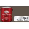 Glidden Premium 1 gal. PPG1021-7 Cabin Fever Flat Interior Latex Paint