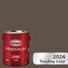 Glidden Premium 1 gal. PPG1021-7 Cabin Fever Semi-Gloss Interior Latex Paint
