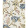 Seabrook Designs 56 sq. ft. Parchment Lana Jacobean Floral Prepasted Paper Wallpaper Roll