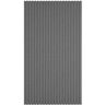 Wellco 39 in. x 78 in. Vinyl Grey Accordion Door Curtains Dry And Wet Separation For Bath (No Rod)