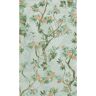 Walls Republic Duck Egg Wild Blossoming Tree Tropical Wallpaper with Non-Woven Material Non-Pasted Covered 57 sq. ft. Double Roll