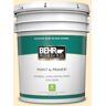 BEHR PREMIUM PLUS 5 gal. #360A-2 Morning Sunlight Semi-Gloss Enamel Low Odor Interior Paint & Primer