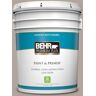 BEHR PREMIUM PLUS 5 gal. #ECC-45-1 Deer Run Satin Enamel Low Odor Interior Paint & Primer