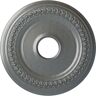 Ekena Millwork 18-5/8 in. 4 in. ID x 1-1/8 in. Classic Urethane Ceiling Medallion (Fits Canopies upto 12-3/4 in.), Platinum