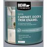 BEHR PREMIUM 1 qt. #PFC-57 Silver Spur Satin Enamel Interior/Exterior Cabinet, Door & Trim Paint