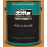 BEHR PREMIUM PLUS 1 gal. #PMD-105 Buried Treasure Semi-Gloss Enamel Exterior Paint & Primer