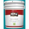 BEHR PREMIUM PLUS 5 gal. #P470-6 Bella Vista Flat Low Odor Interior Paint & Primer