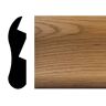 HOUSE OF FARA 1-1/8 in. x 4-1/2 in. x 48 in. Oak Chicago Bar Rail Moulding