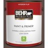 BEHR PREMIUM PLUS 1 gal. #MQ2-35 Cabin in the Woods Flat Low Odor Interior Paint & Primer