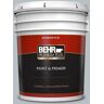 BEHR PREMIUM PLUS 5 gal. #750E-3 Skyline Steel Flat Exterior Paint & Primer