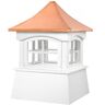 Good Directions Windsor 22 in. x 32 in. Vinyl Cupola with Copper Roof