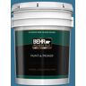 BEHR PREMIUM PLUS 5 gal. #T18-14 Soul Search Semi-Gloss Enamel Exterior Paint & Primer