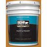 BEHR PREMIUM PLUS 5 gal. #S-H-310 Autumn Fest Satin Enamel Exterior Paint & Primer