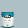 BEHR PREMIUM PLUS 1 gal. #PPU13-14 Ozone Satin Enamel Low Odor Interior Paint & Primer