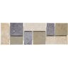 Daltile Continental Slate Multi-Colored 4 in. x 12 in. Glazed Porcelain Decorative Accent Tile (3.33 sq. ft./Case)