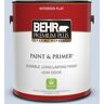 BEHR PREMIUM PLUS 1 gal. #600C-2 Silent Ripple Flat Low Odor Interior Paint & Primer