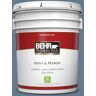 BEHR PREMIUM PLUS 5 gal. #S510-5 Skinny Jeans Flat Low Odor Interior Paint & Primer