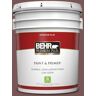 BEHR PREMIUM PLUS 5 gal. #120F-6 Japanese Maple Flat Low Odor Interior Paint & Primer