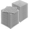 VEVOR Interlocking Drainage Mat Floor Tiles PVC Interlocking Gym Flooring Tiles 12 x 12 x 0.6 in. (Gray 55 Pcs,55 sq ft)
