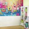 RoomMates 72 in. x 126 in. SpongeBob Square Pants XL Chair Rail 7-Panel Pre-Pasted Wall Mural