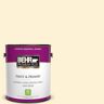 BEHR PREMIUM PLUS 1 gal. #390C-1 Capri Cream Eggshell Enamel Low Odor Interior Paint & Primer