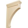 Ekena Millwork 2-1/2 in. x 12 in. x 8 in. Maple Extra Large Gomez Bracket