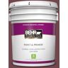 BEHR PREMIUM PLUS 5 gal. #PPU1-14 Formal Maroon Eggshell Enamel Low Odor Interior Paint & Primer