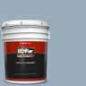 BEHR PREMIUM PLUS 5 gal. #S510-3 Ombre Blue Flat Exterior Paint & Primer