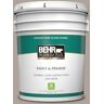 BEHR PREMIUM PLUS 5 gal. #MQ2-56 Abbey Stone Semi-Gloss Enamel Low Odor Interior Paint & Primer