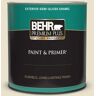 BEHR PREMIUM PLUS 1 qt. #PPU8-14 Silky Bamboo Semi-Gloss Enamel Exterior Paint & Primer