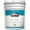 BEHR PREMIUM PLUS 5 gal. #450C-1 Dinner Mint Satin Enamel Low Odor Interior Paint & Primer