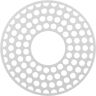 Ekena Millwork 1 in. x 40 in. x 40 in. Fink Architectural Grade PVC Pierced Ceiling Medallion