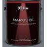 BEHR MARQUEE 1 gal. #N510-5 Liquid Mercury color Flat Exterior Paint & Primer